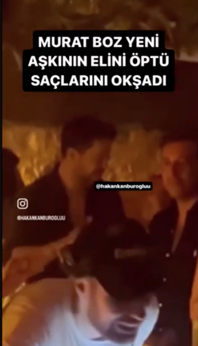 murat boz un yaz aski gundem oldu sarisin bir kadinla yakalandi